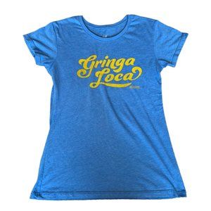 Gringa Loca Mexicool Women’s Soft T Shirt Fitted Size Medium